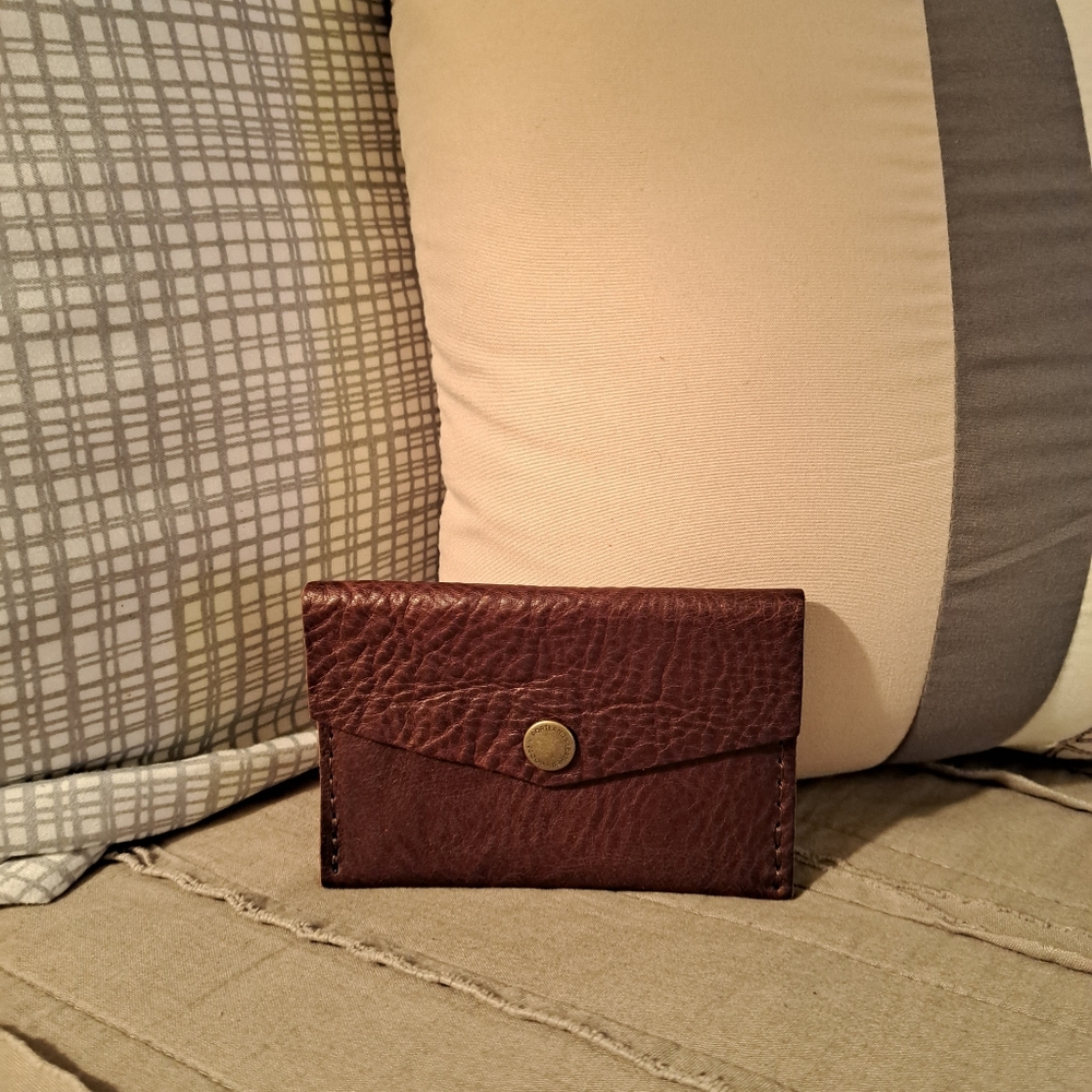 Portland Leather mini envelope wallet